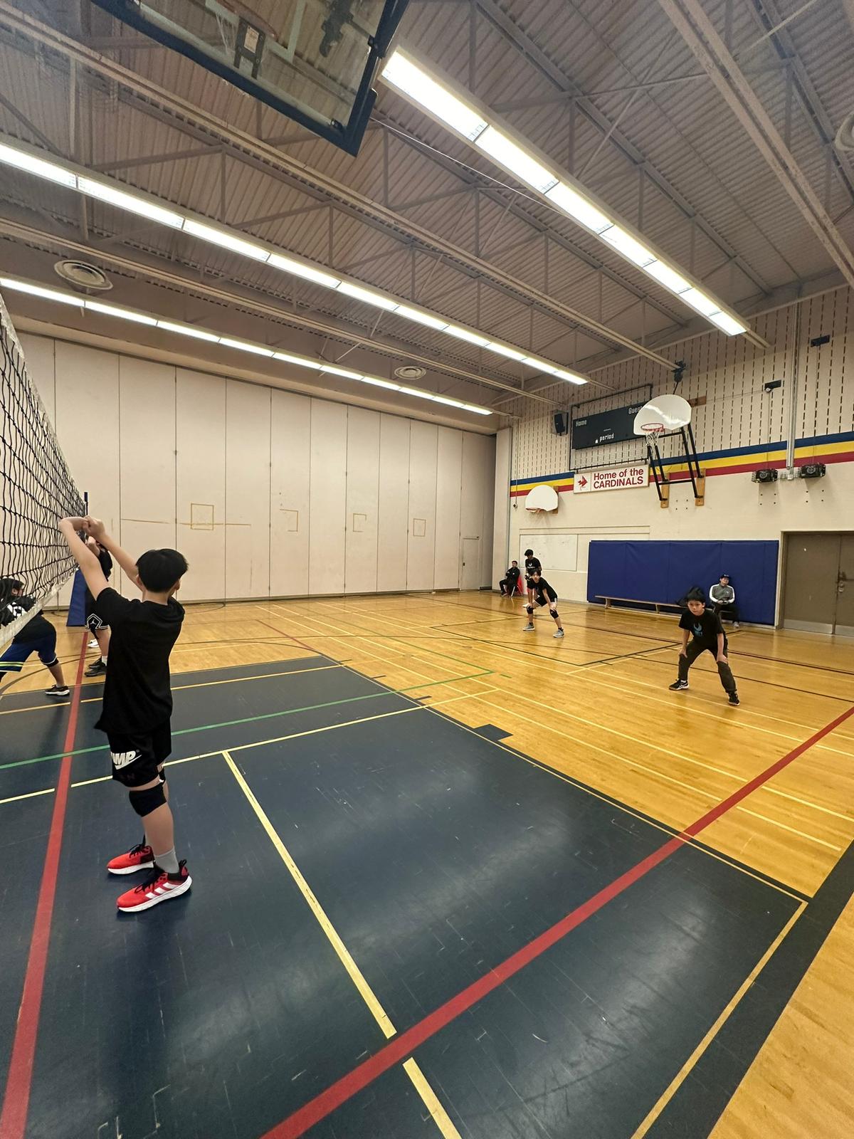 Unity Volleyball boys volleyball program for Grades 4–6 in Thornhill